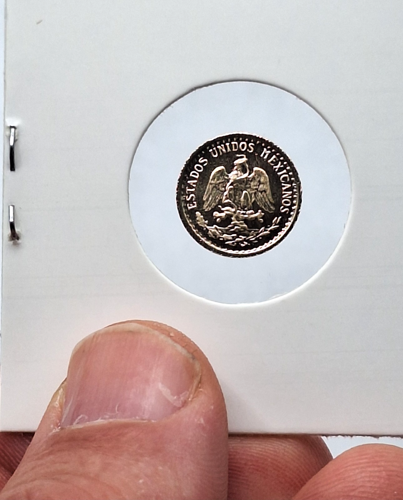 14K Gold 2 Pesos & 2.5 Pesos Coin Set Privately Minted in Protective Holders