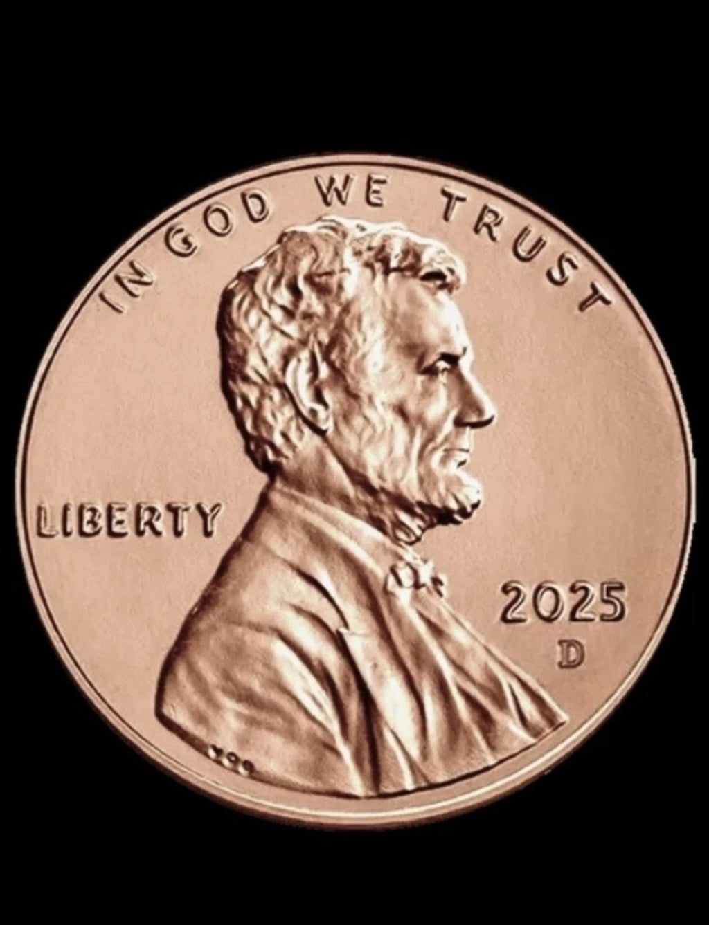 🎄🎁 2025 D LINCOLN MEMORIAL UNCIRCULATED PENNY FROM ORIGINAL BANK WRAPPED ROLLS