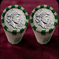 America 250 EMERGING LIBERTY DIMES 1776–2026 Uncirculated Rolls Set - P & D Mint