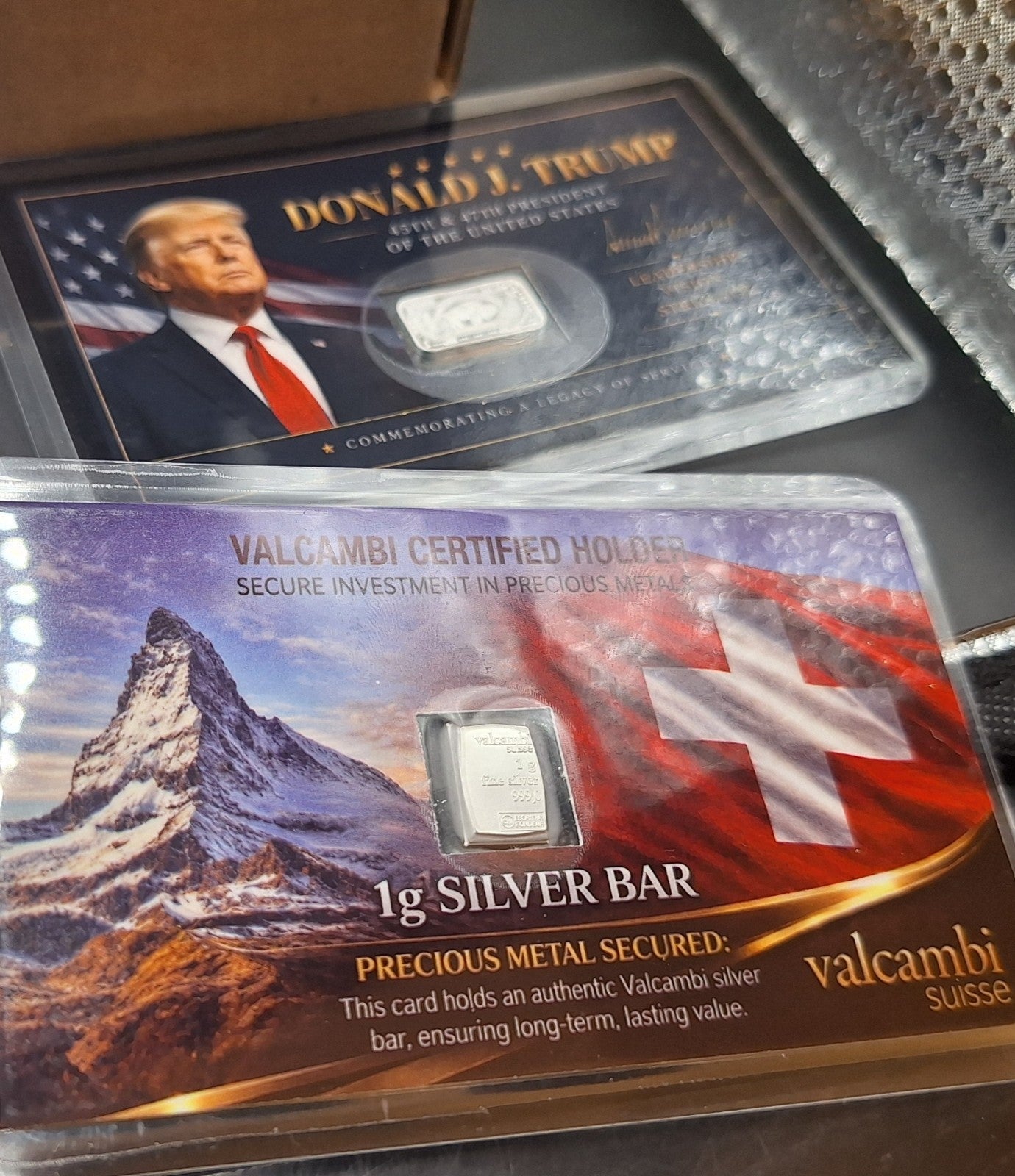 DELUXE ESTATE SALE LOT Goldbacks Silver Bars Copper Gold Flakes US Coins Trump