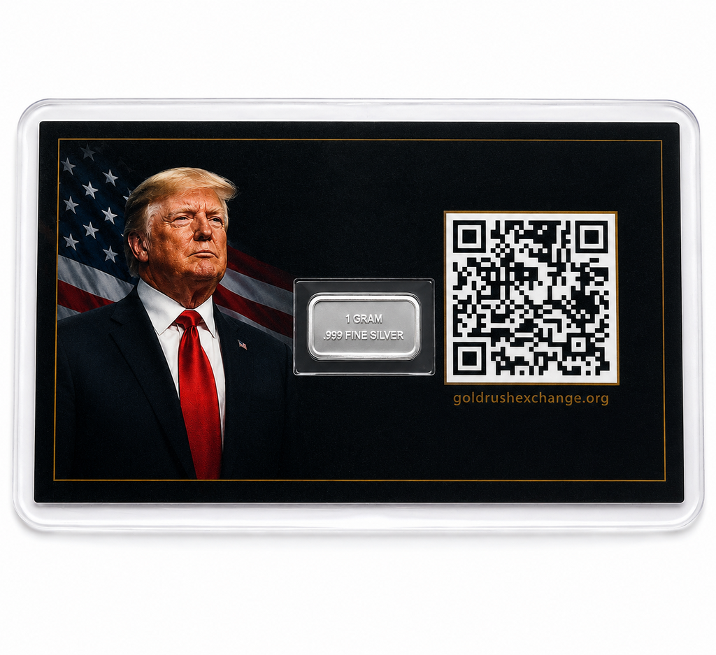 3x Donald Trump Tribute Card Protect Our 2nd Amendment 1 Gram .999 Silver Bar FS