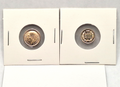 14K Gold 2 Pesos & 2.5 Pesos Coin Set Privately Minted in Protective Holders