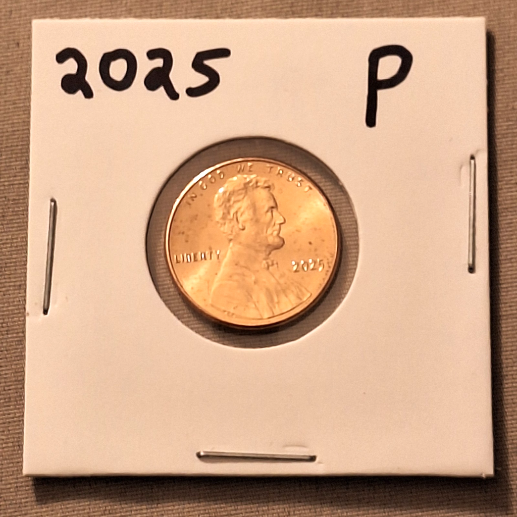 3x 2025 PD P D ABRAHAM LINCOLN SHIELD CENT BRILLIANT UNCIRCULATED ⭐ READY 2 SHIP