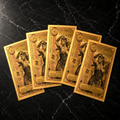 SET OF 5 - 2026 1/4 IDAHO Goldback Gold Foil Note 1/4000 oz 24k IN STOCK!