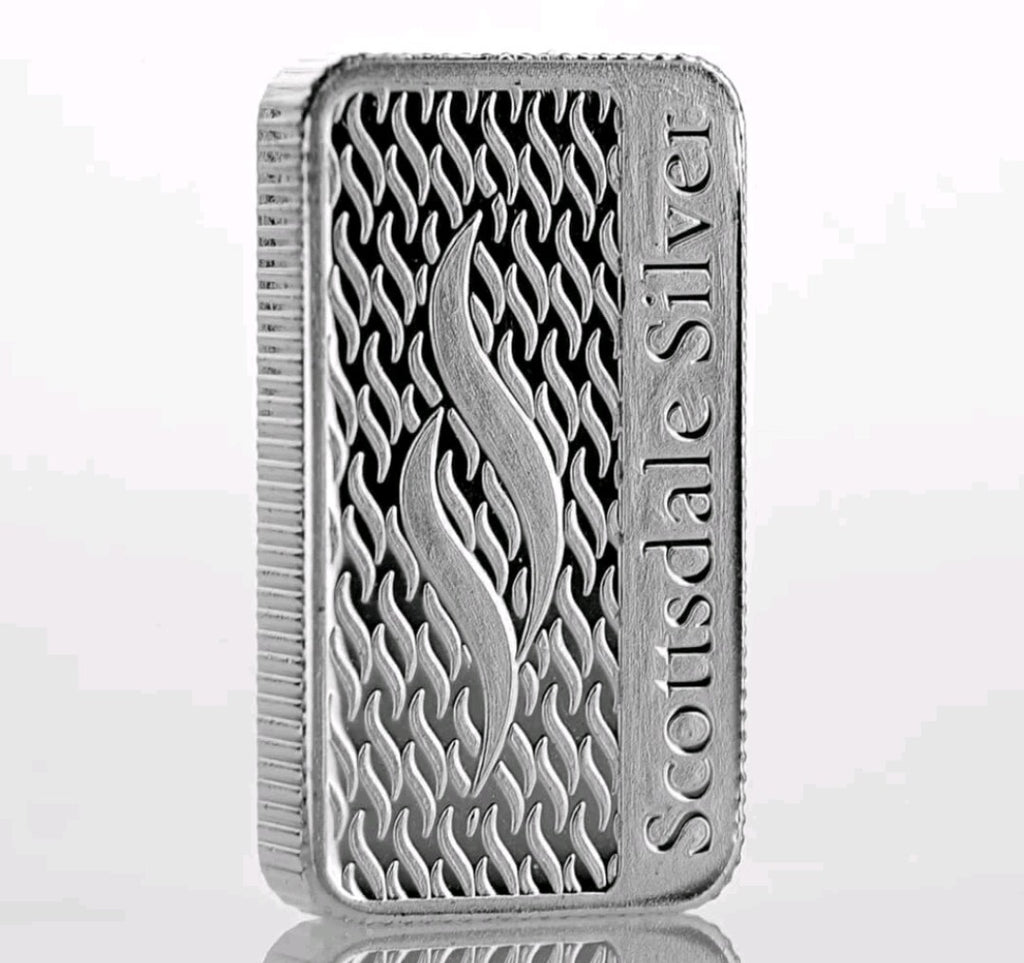 Scottsdale Mint 5 Gram .999 Fine Silver Bar