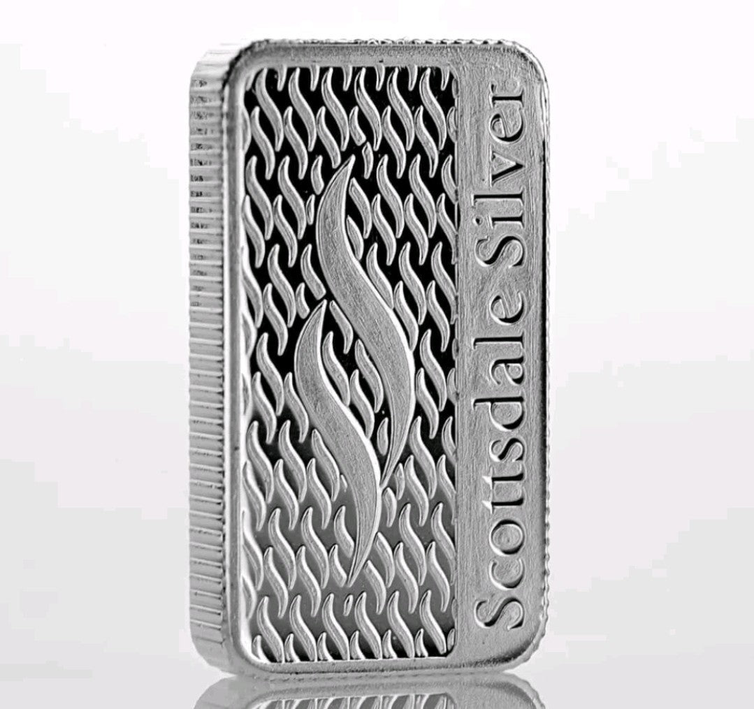 Scottsdale Mint 5 Gram .999 Fine Silver Bar