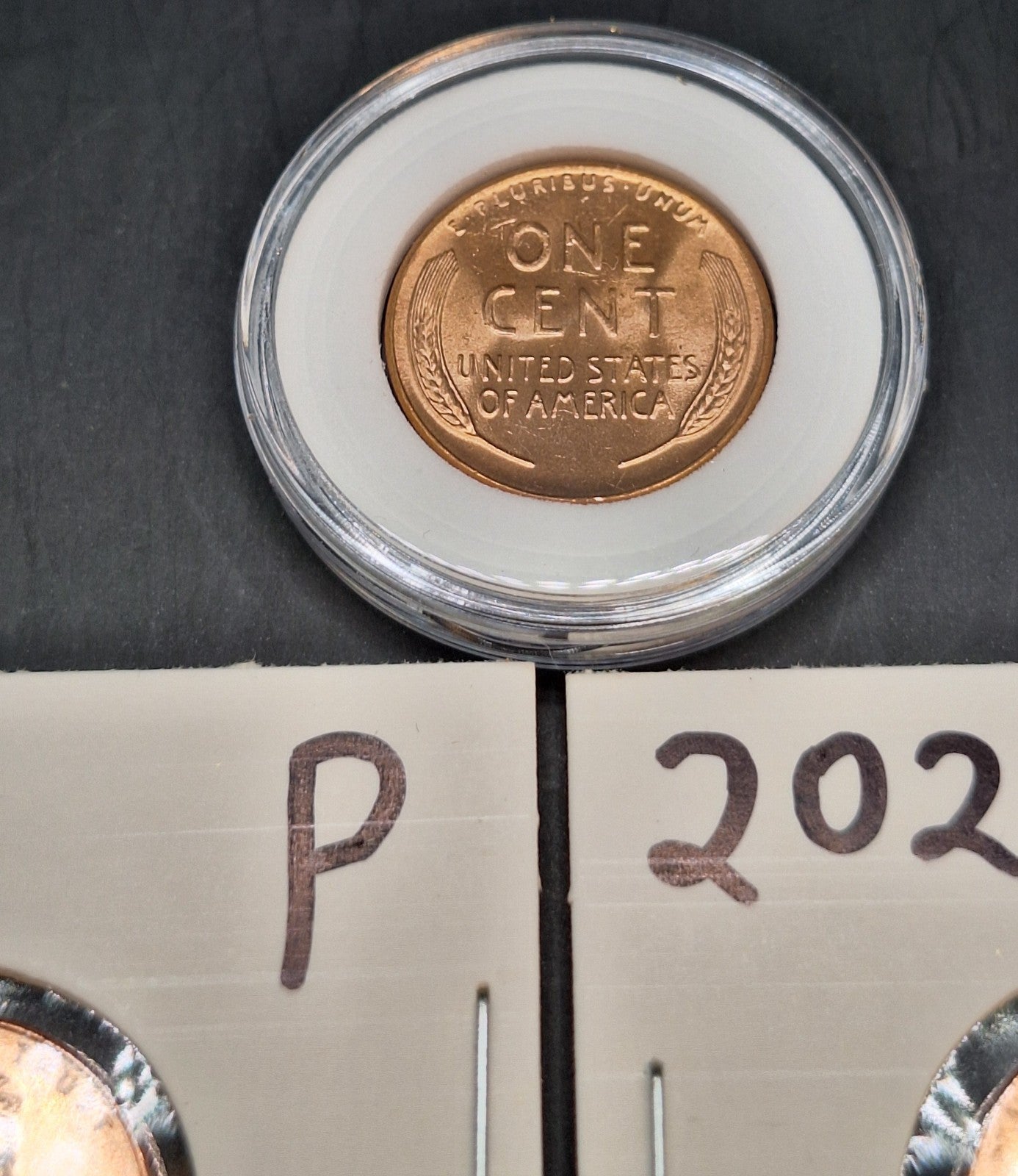 Lincoln Penny Set Wheat Cent BU in Case & 2025 P&D Shield Cent Collection