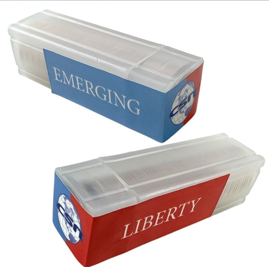America 250 EMERGING LIBERTY DIMES 1776–2026 Uncirculated Rolls Set - P & D Mint