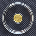 1/500 oz Monarch Eye of Ra .9999 Fine Gold Round Sealed Capsule BU