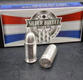 Lot 2 x 1oz Silver Bullet Bullion .999 Fine Silver .45 Auto ACP 2oz Total