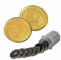.9999 Pure Gold Round Horseshoe in capsule