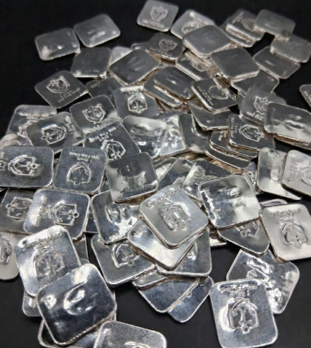 (40x) Pure .999 Fine Silver Bar Premium Rare New Bullion Estate Lot  ✨️