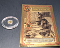 Florida Goldback 1/2 Note & American Eagle 1/500 oz .9999 Fine Gold Round