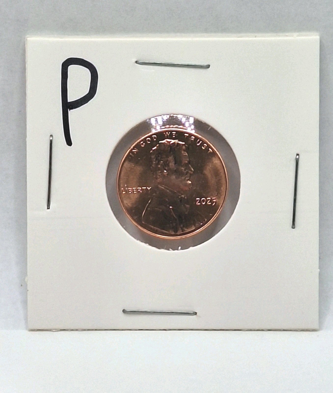 Lot 3x 2025-P Lincoln Shield Cent Penny Gem BU Uncirculated In Protective Holder