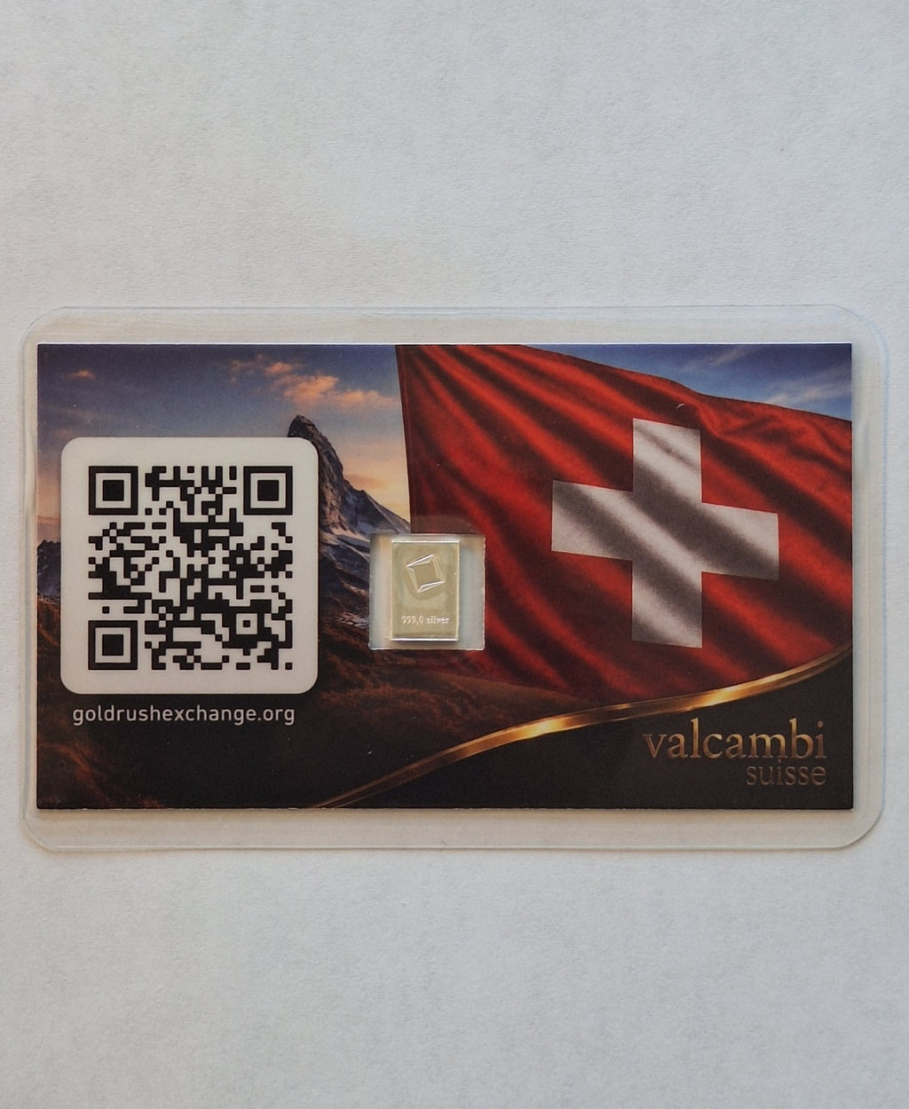 Trump Spirit Airlines & Valcambi Tribute Card Set w/ 1g .999 Fine Silver Bars