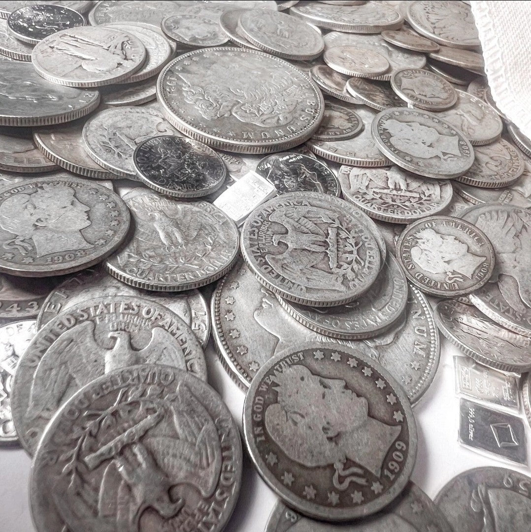 Vintage US Coin Investment Mixed Lot | LIQUIDATION ESTATE SALE | US Silver Coins