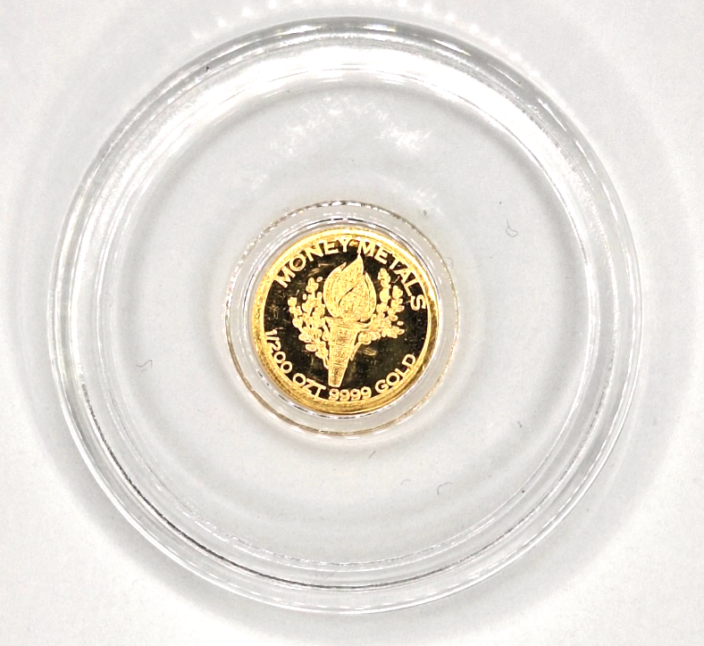 24K .9999 Gold 3 Coin Set – Eagle Flag / Mercury / Scarab Bullion Rounds