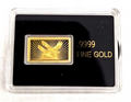 Double Eagle .9999 Pure Gold Bar Proof Collectible Bullion