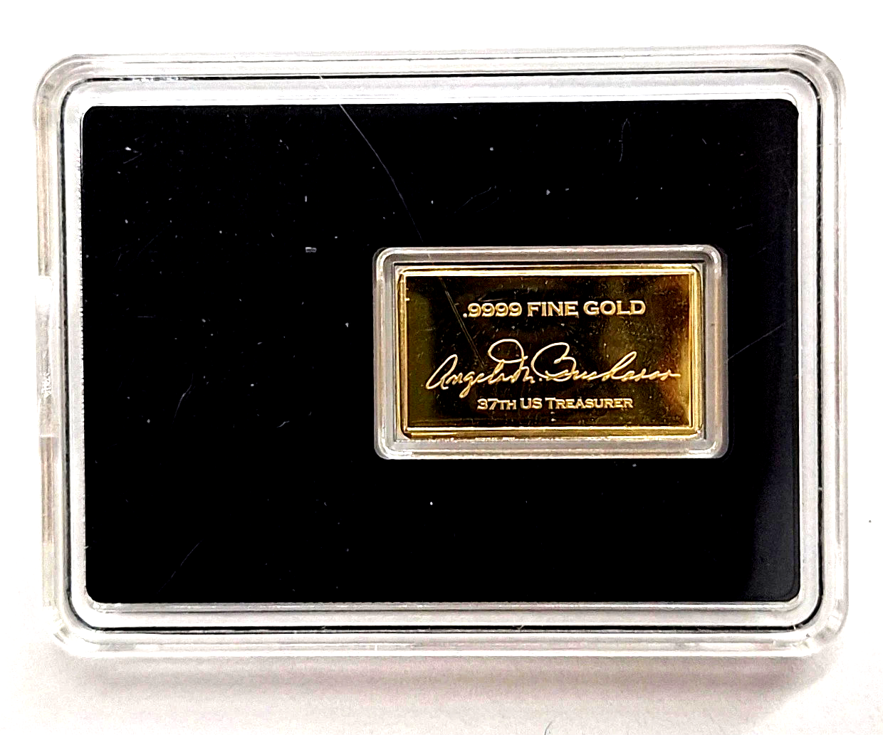 9999 Pure Gold Bar Buffalo Eagle America Tribute Collectible Bullion