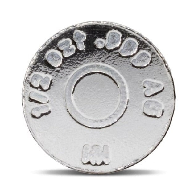 Pure Silver Bullet - .999 Fine Silver 9mm Hollow Point Bullion