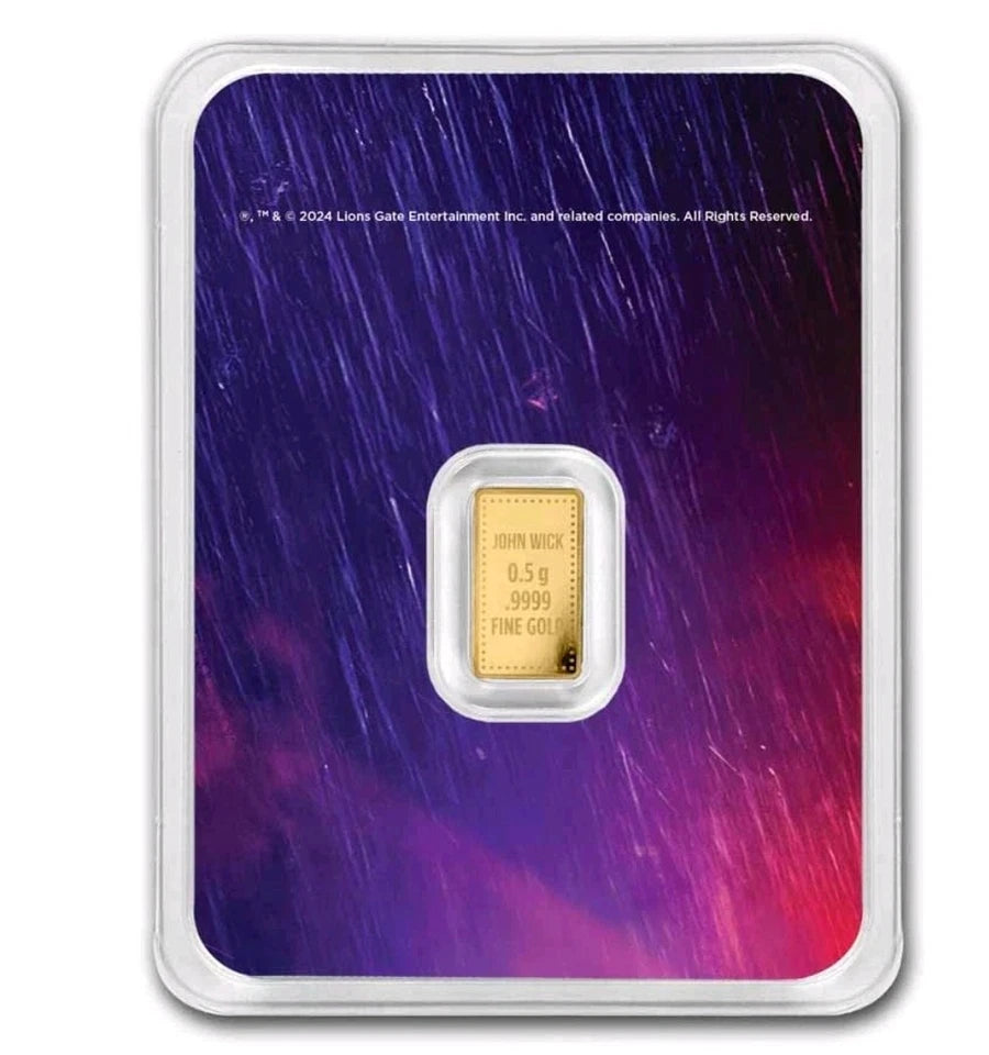 John Wick Pure Gold Bar 24k .9999