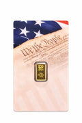 WE THE PEOPLE”    .9999 Gold Bar - Pure Investment Grade Bullion in Assay